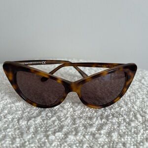 Vintage Tom Ford Nikita TF173 Tortoise Cat-Eye Sunglasses